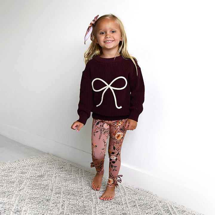 Lucia BOW LEGGINGS - Gigi and Max