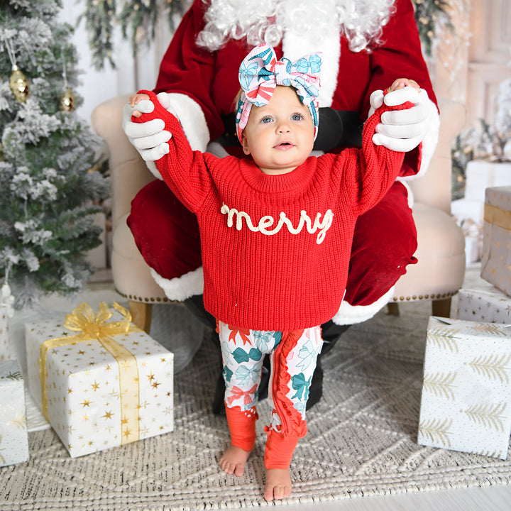 Merry Red SWEATER - Gigi and Max