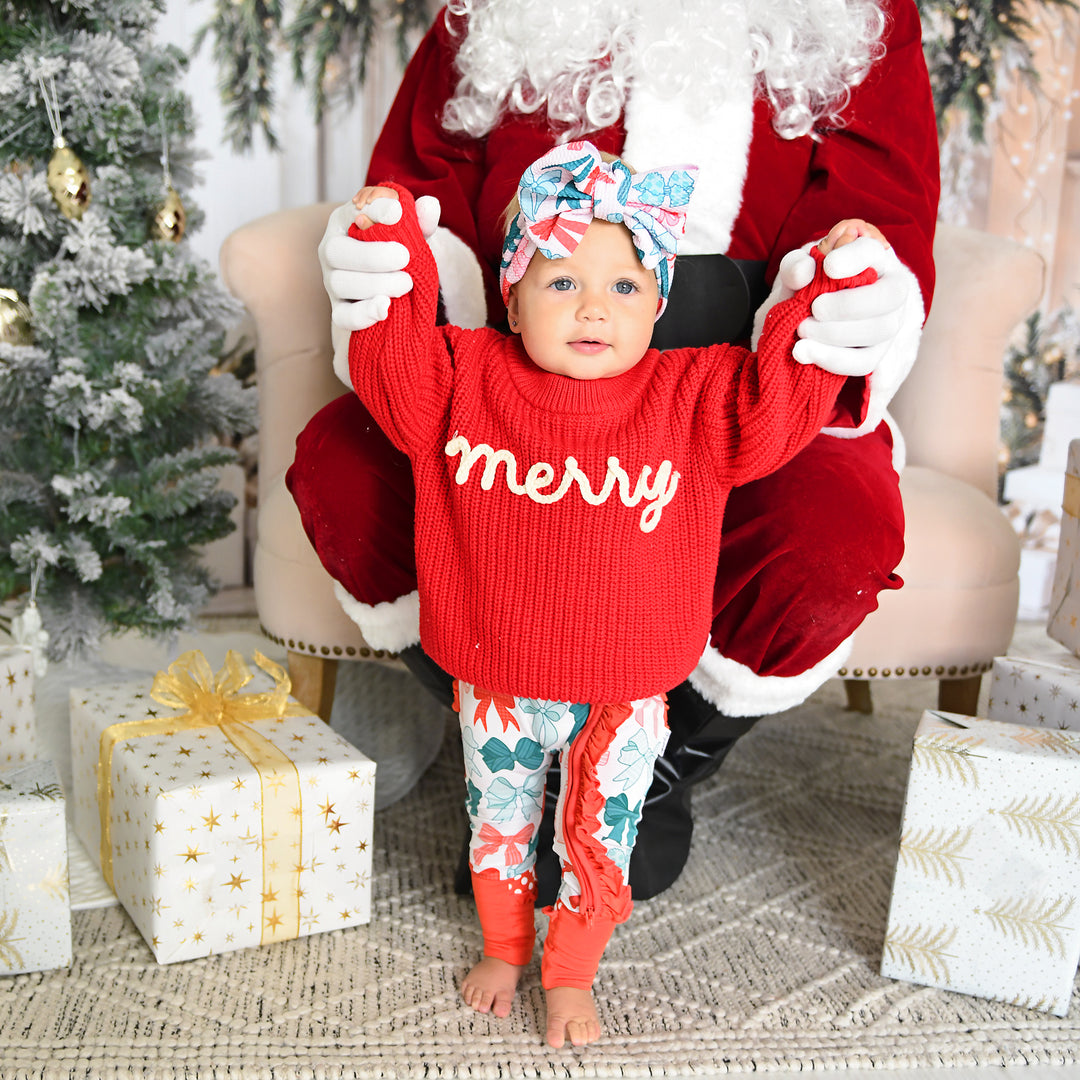 Merry Red SWEATER - Gigi and Max