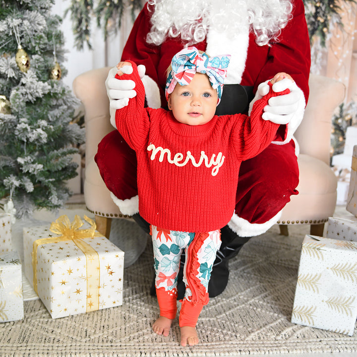 Merry Red SWEATER - Gigi and Max
