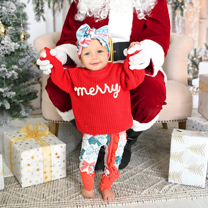 Merry Red SWEATER - Gigi and Max