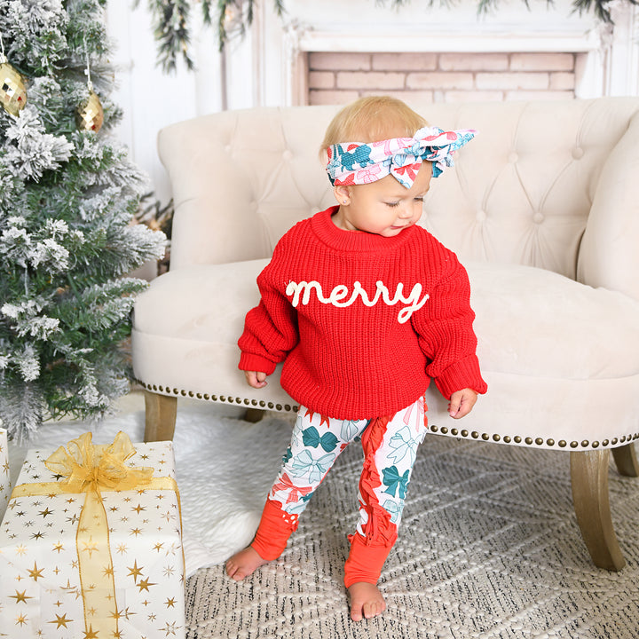 Merry Red SWEATER - Gigi and Max