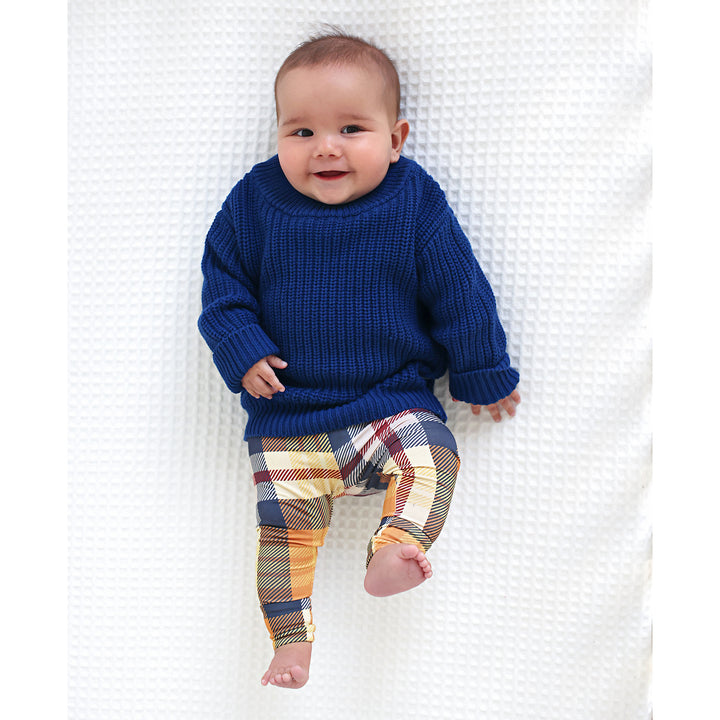 River Plaid LEGGINGS - Gigi and Max