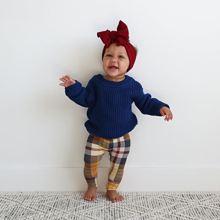 River Plaid LEGGINGS - Gigi and Max