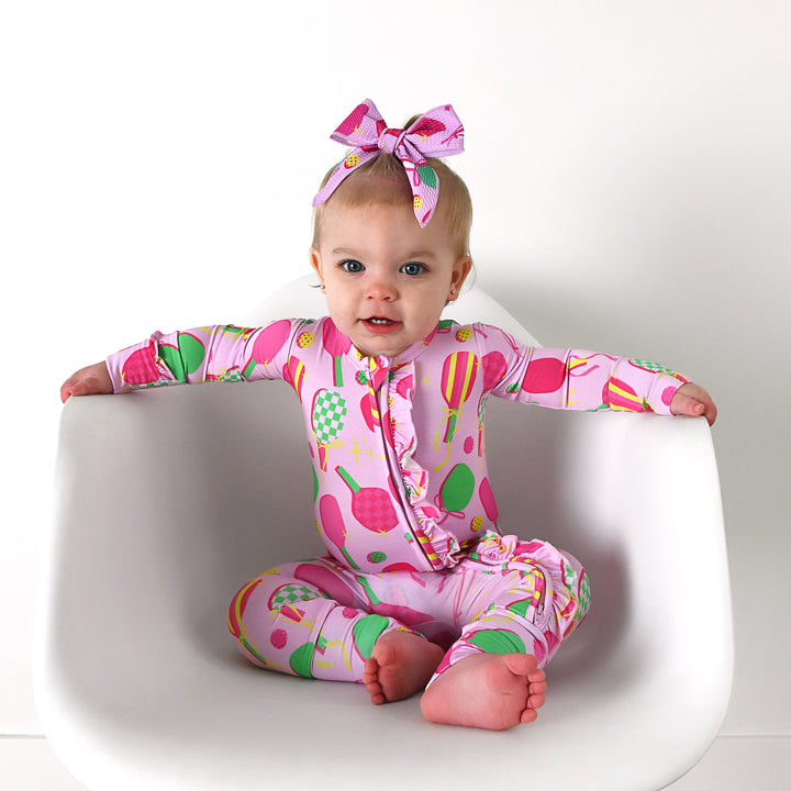 Poppy Pickleball CLIP BOW - Gigi and Max