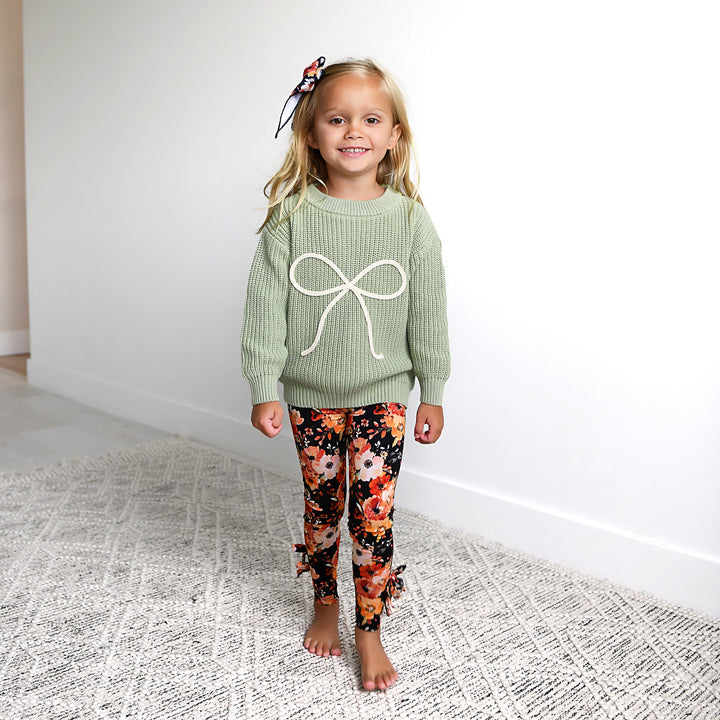 Renee BOW LEGGINGS - Gigi and Max
