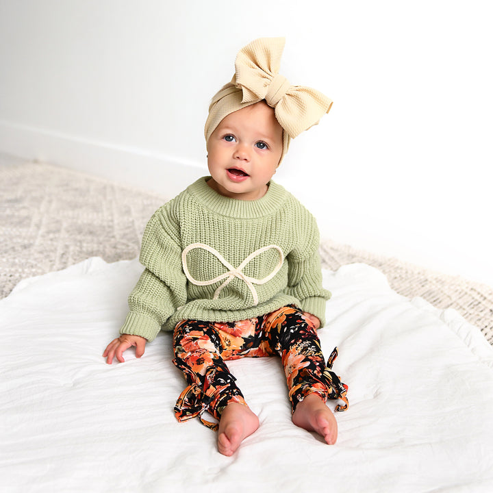 Renee BOW LEGGINGS - Gigi and Max