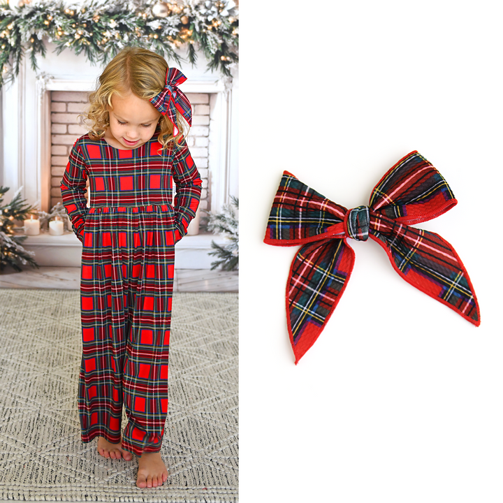 Chloe Leopard CLIP BOW - Gigi and Max