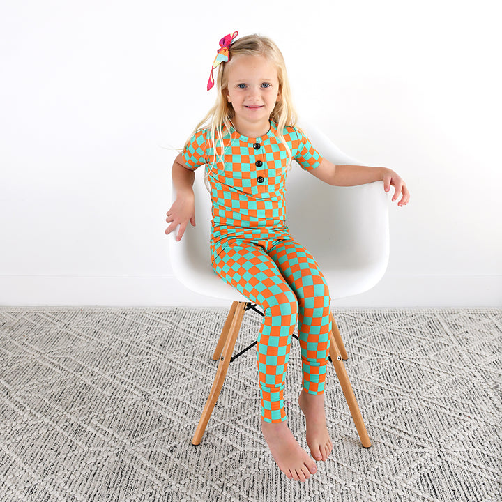 Amanda Stripe CLIP BOW - Gigi and Max