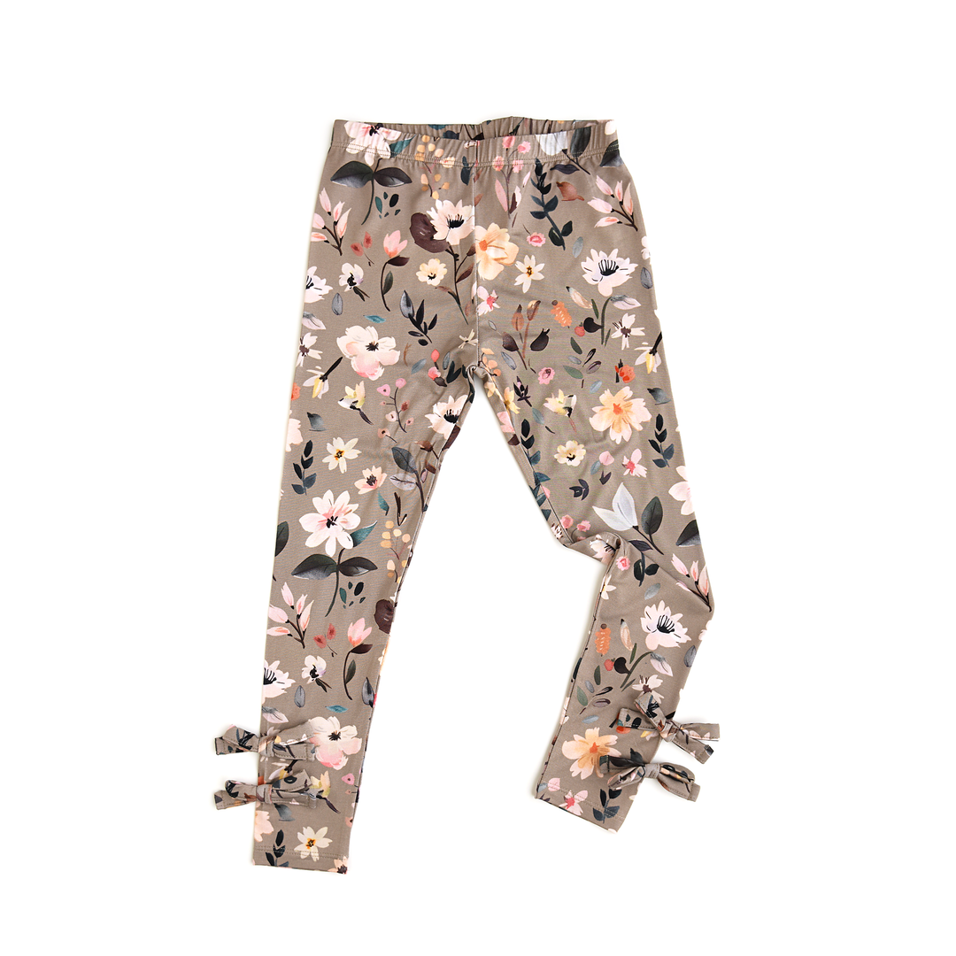 Tatum BOW LEGGINGS - Gigi and Max