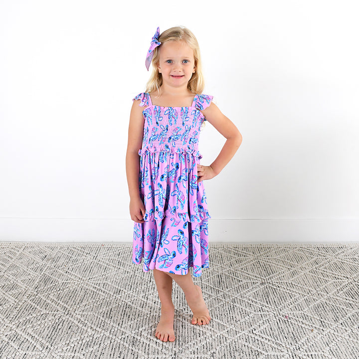 Waverly Sea Turtles CLIP BOW - Gigi and Max