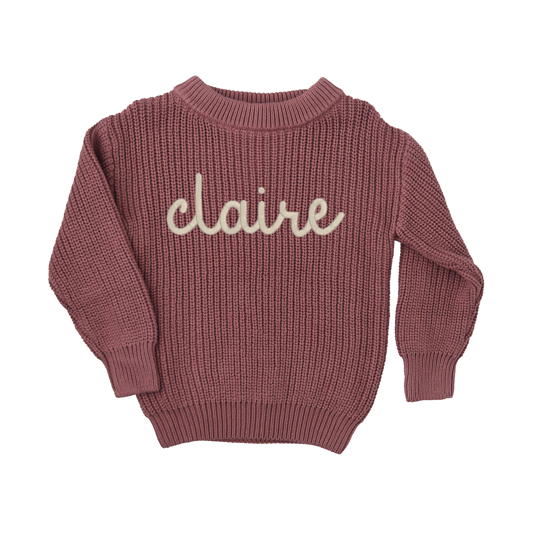 Mauve SWEATER - Gigi and Max