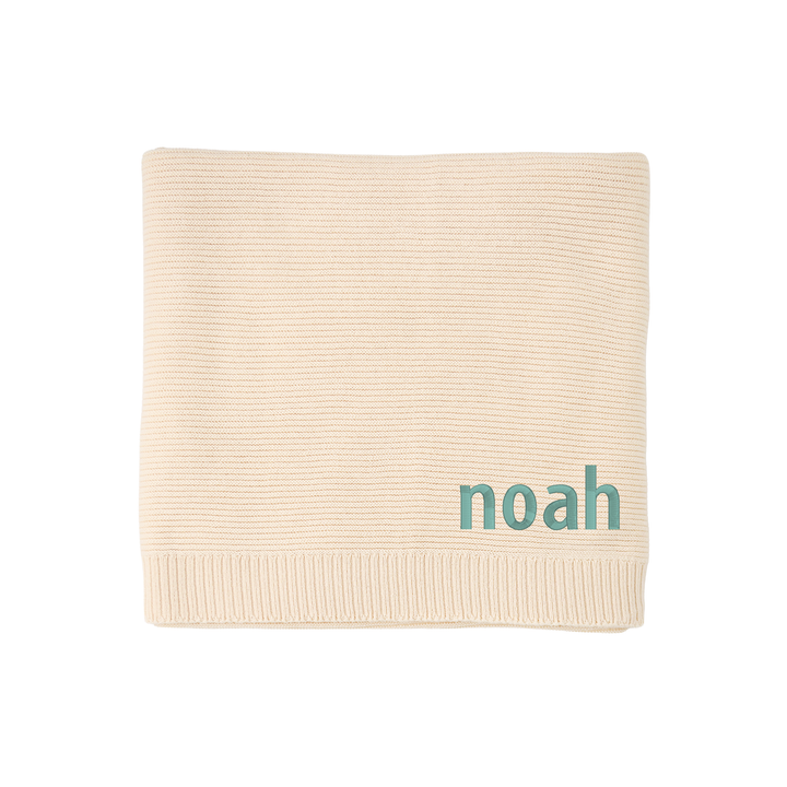 Oatmeal KNIT BLANKET