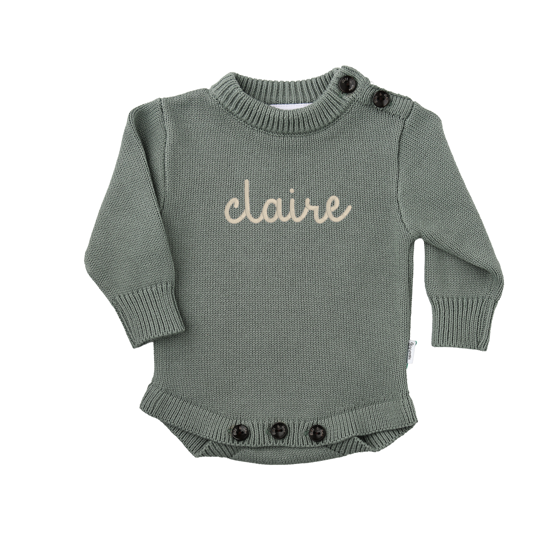 Eucalyptus KNIT BUBBLE - Gigi and Max