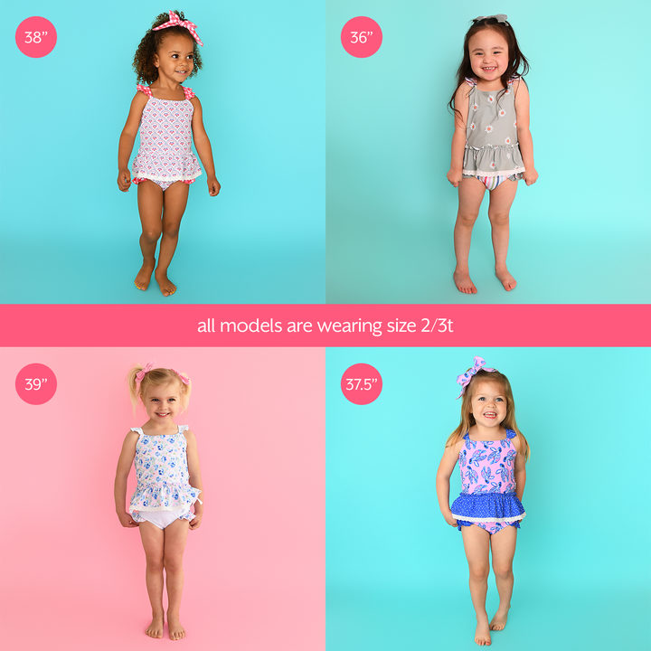 Waverly RUFFLE TANK SWIM SET - Gigi and Max