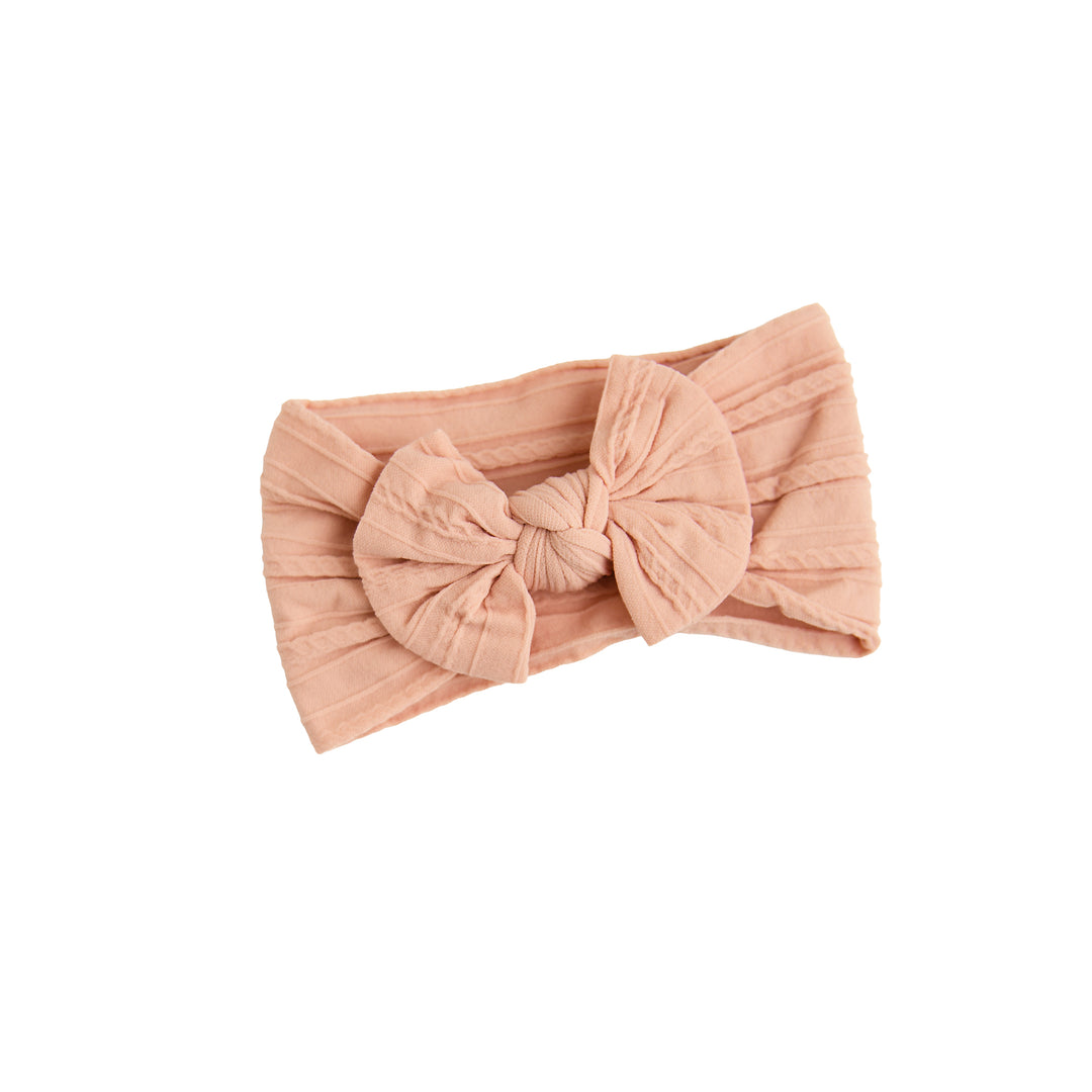 #7 Apricot SOFT NYLON ELASTIC HEADBAND