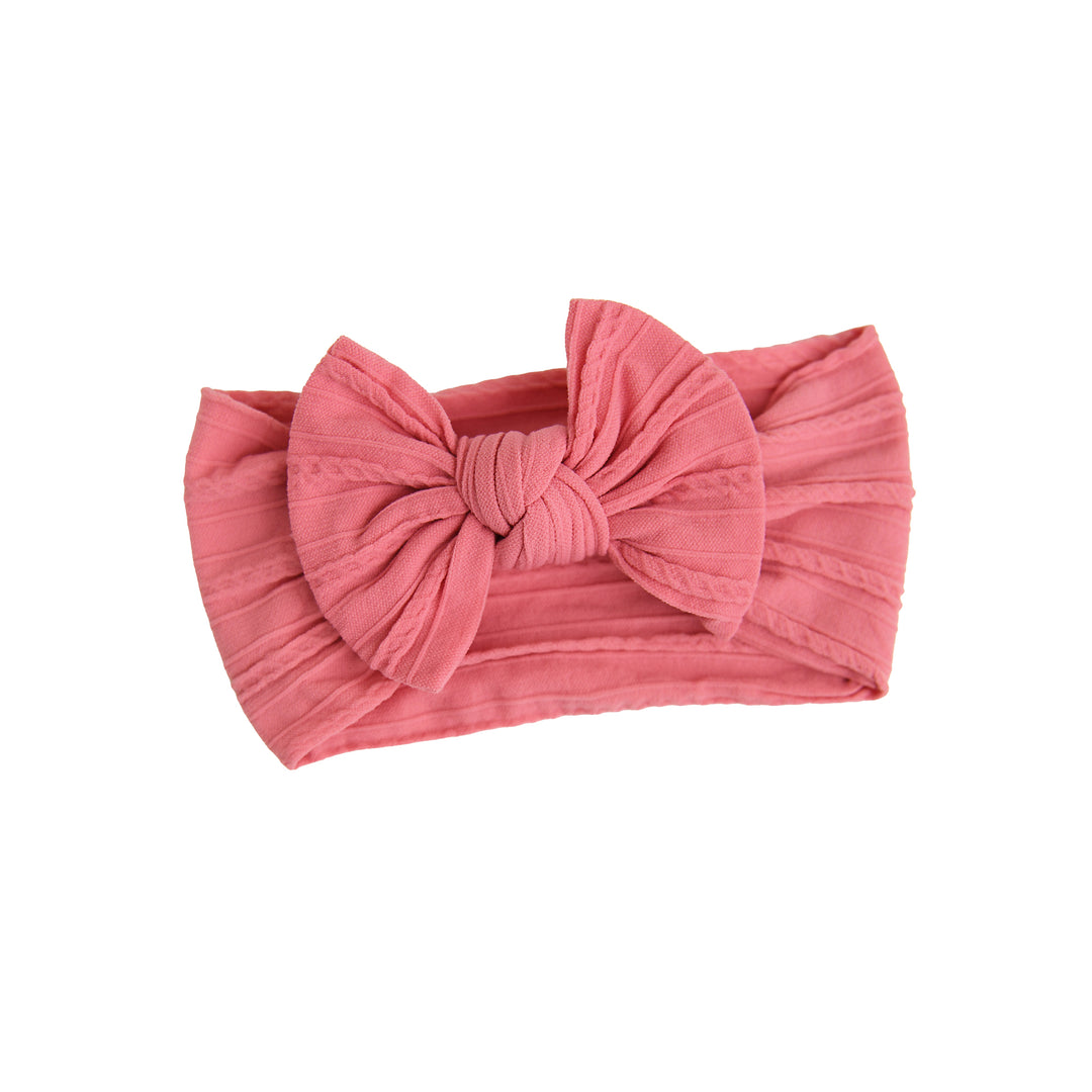 #9 Dusty Pink SOFT NYLON ELASTIC HEADBAND
