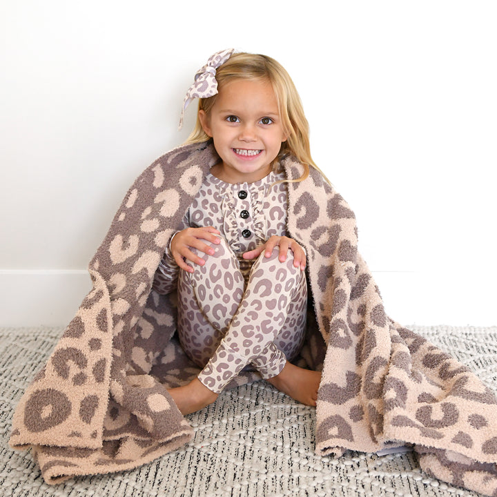 Amari Leopard RUFFLE TWO PIECE