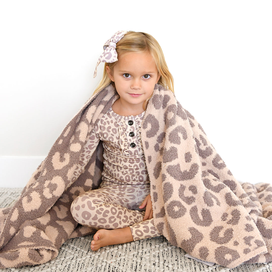 Amari Leopard RUFFLE TWO PIECE