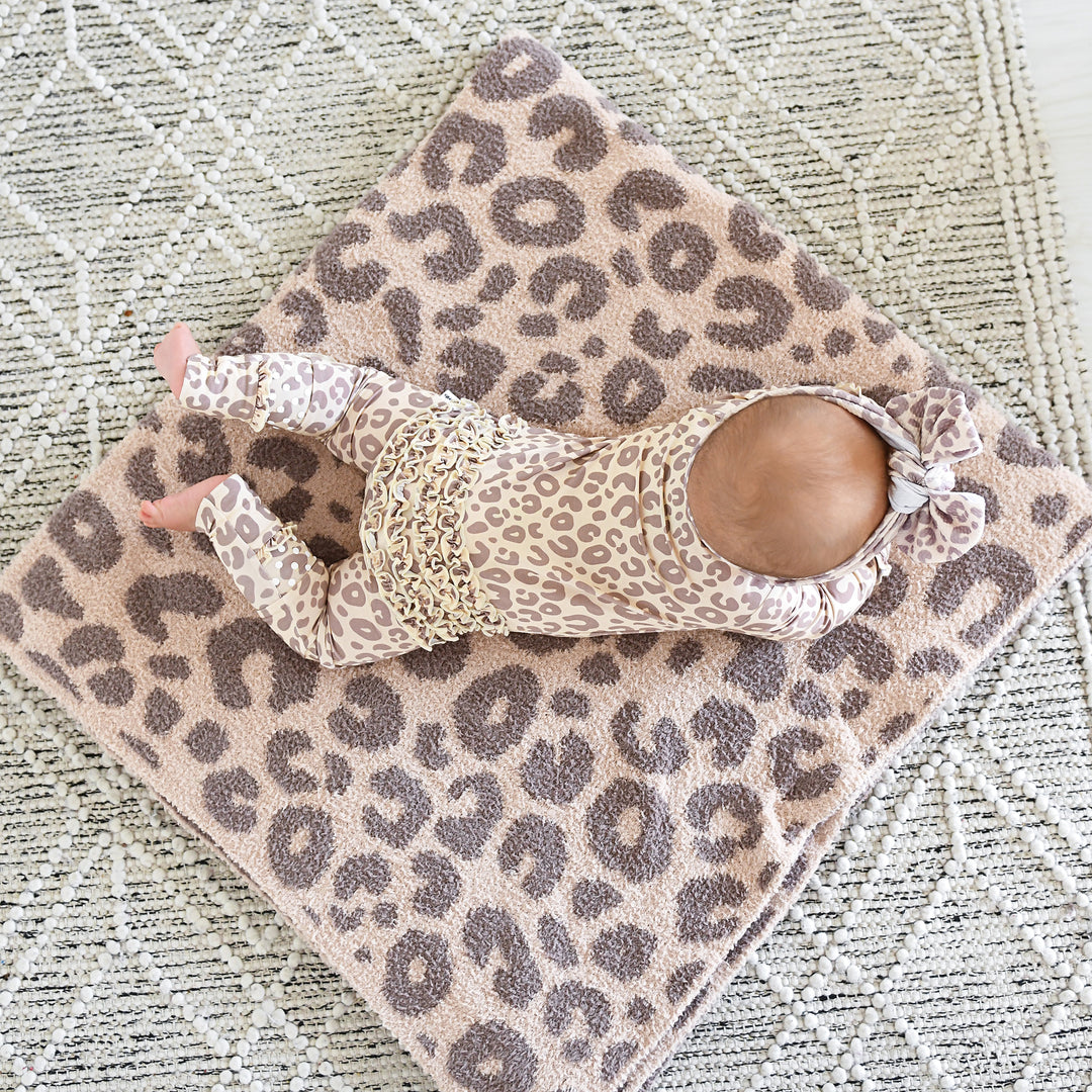Amari Leopard RUFFLE ZIP - Gigi and Max