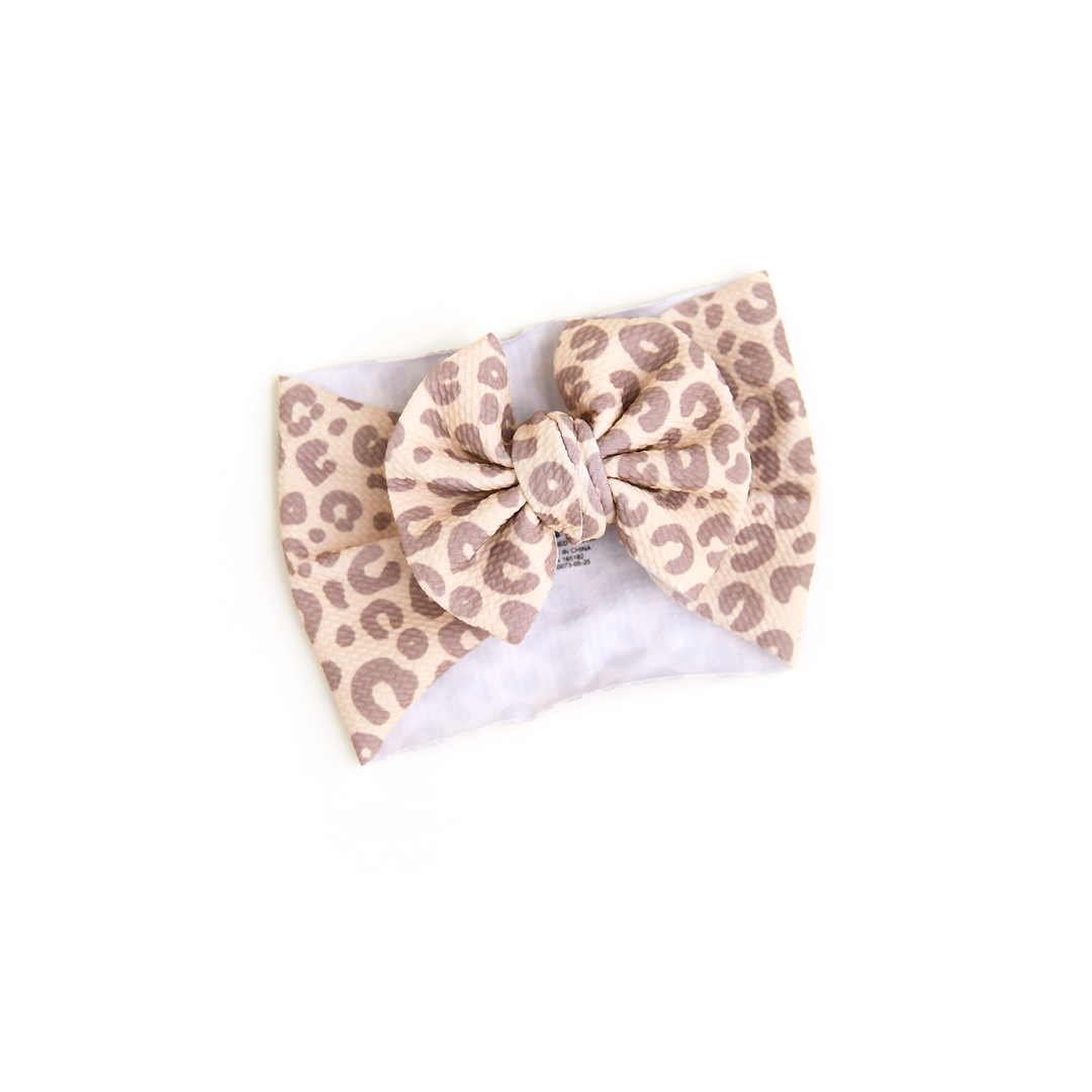 Amari Leopard HEADWRAP - Gigi and Max