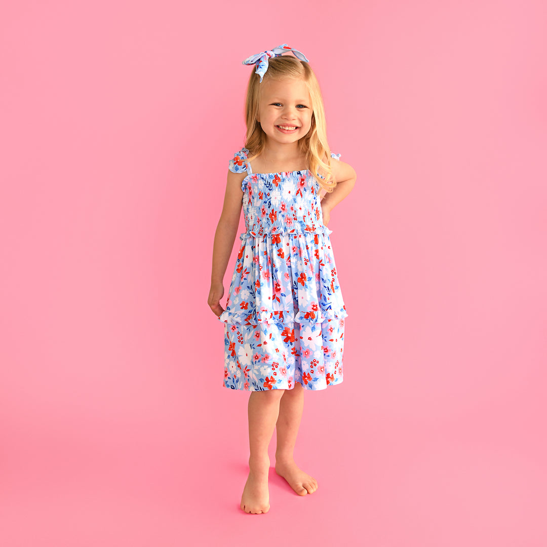 Betsy SMOCKED DRESS - Gigi and Max