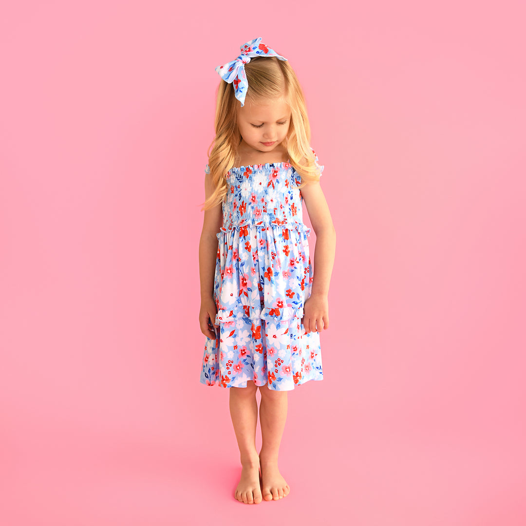 Betsy SMOCKED DRESS - Gigi and Max