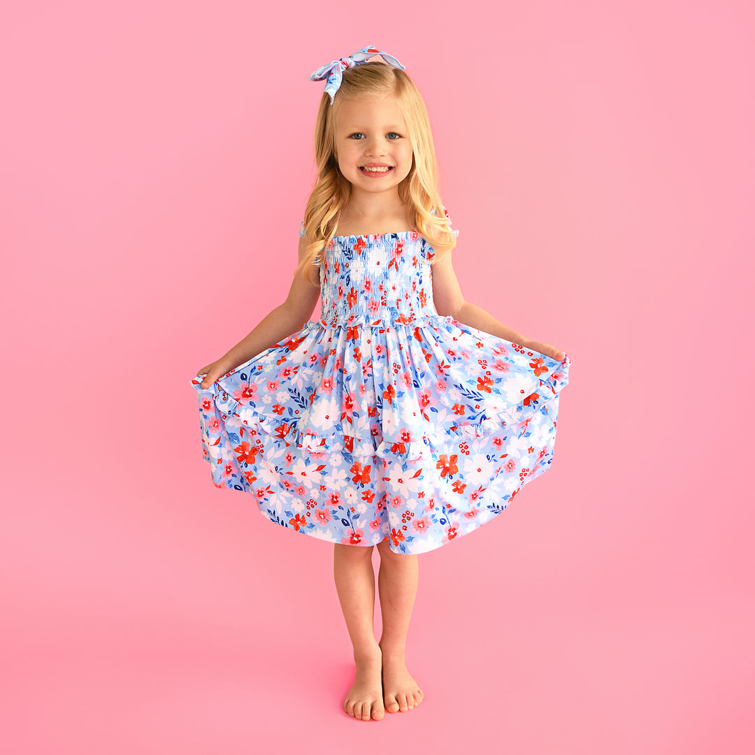 Betsy SMOCKED DRESS - Gigi and Max