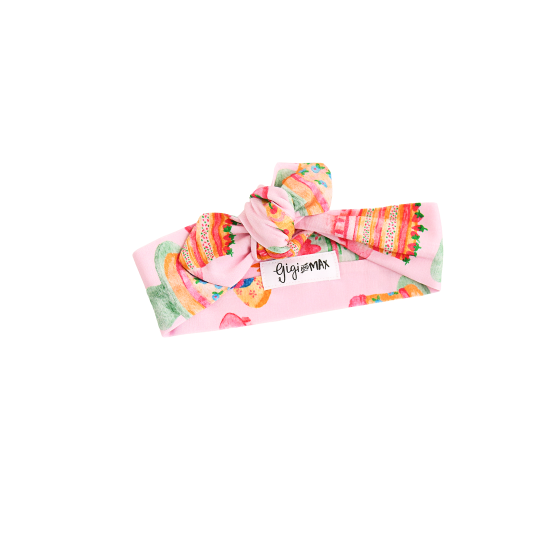 Birthday TOPKNOT HEADBAND - Gigi and Max
