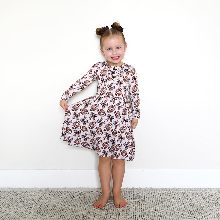 Blaire Football TUTU DRESS - Gigi and Max