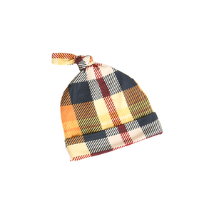 River Plaid KNOT HAT - Gigi and Max