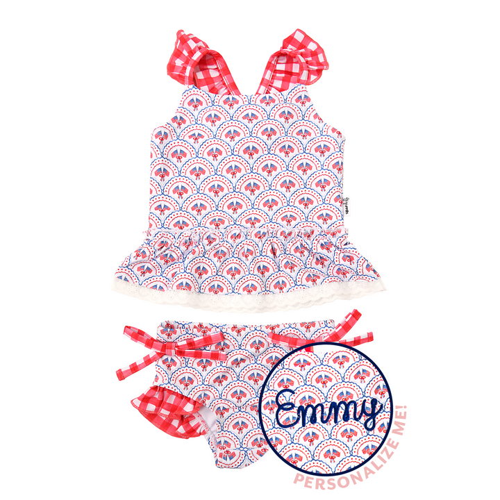 Remy RUFFLE TANK SWIM SET