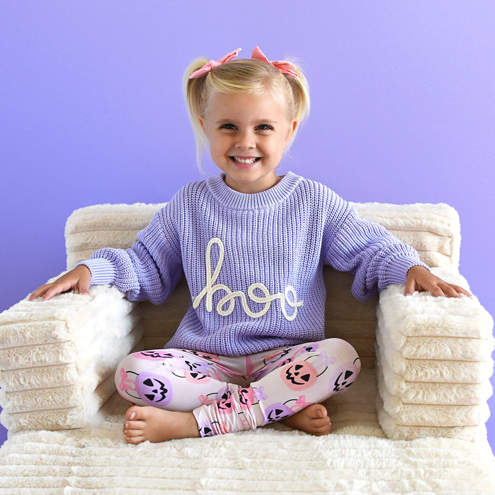 Boo Purple SWEATER