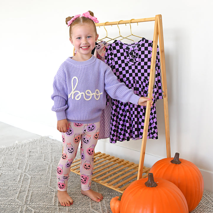 Boo Purple SWEATER