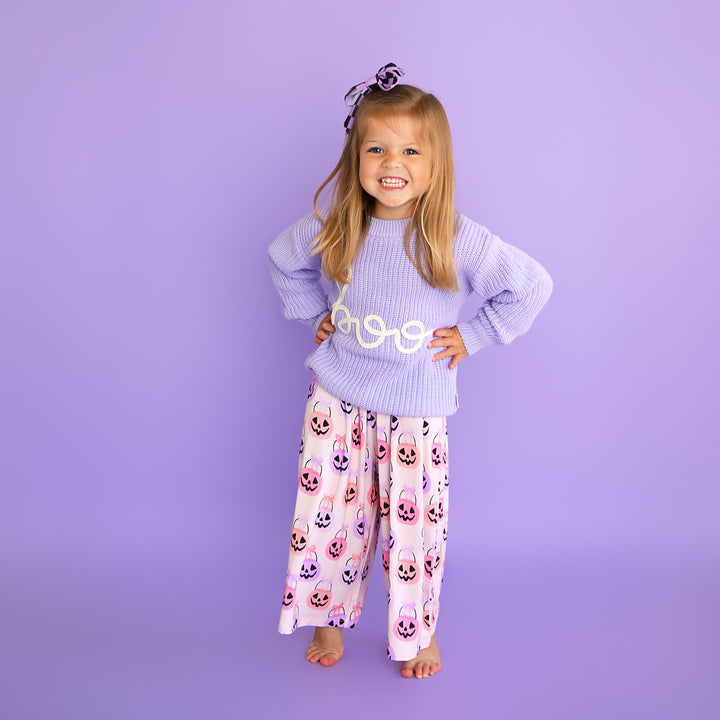 Boo Purple SWEATER - Gigi and Max