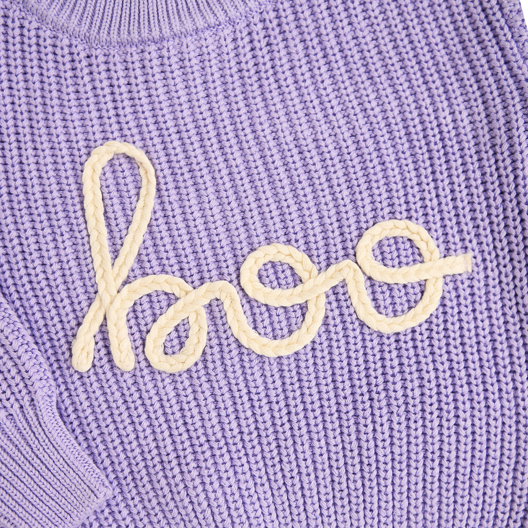 Boo Purple SWEATER