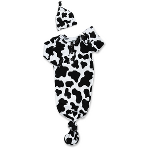 Boone Cow GOWN - Gigi and Max