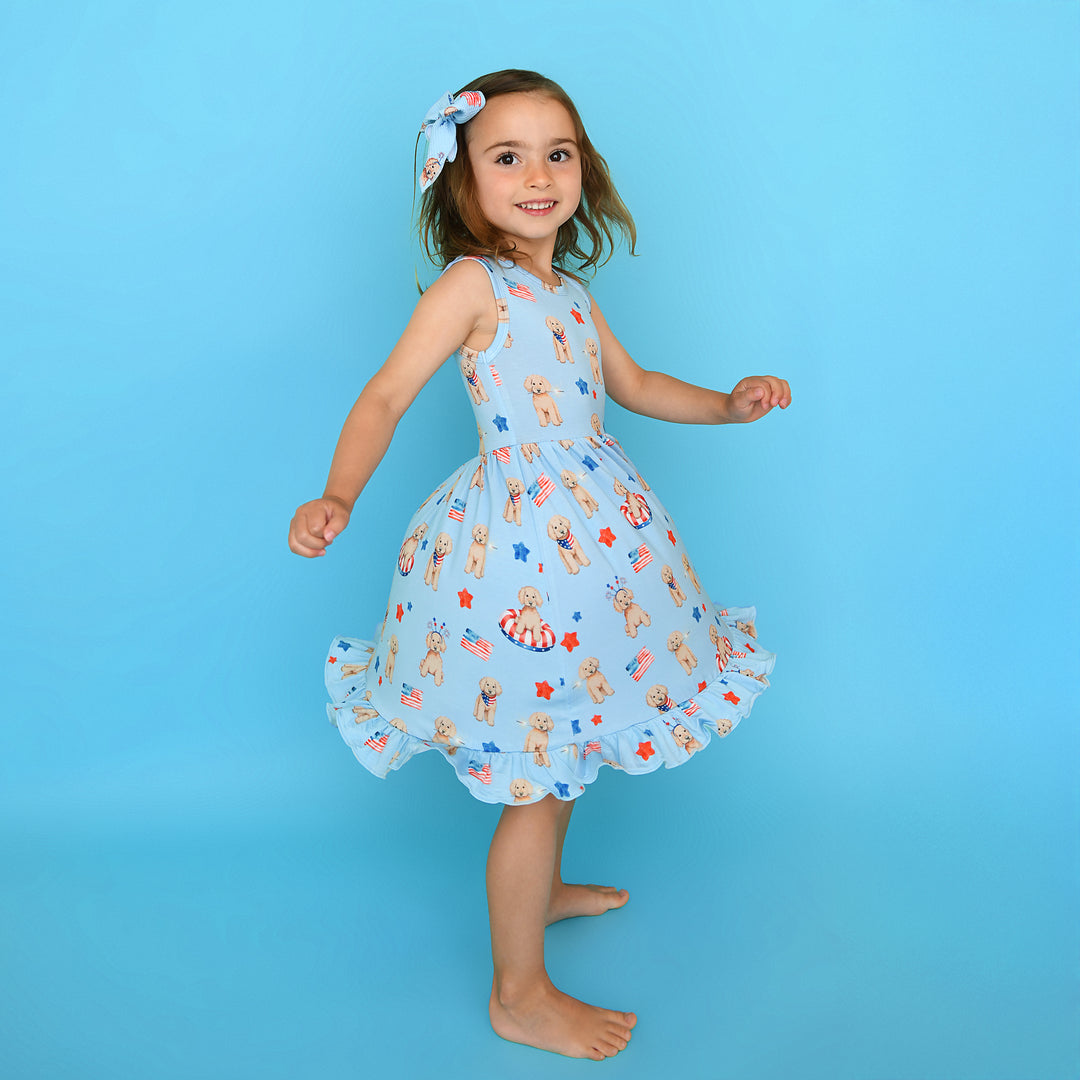 Bowie TANK TWIRL DRESS - Gigi and Max