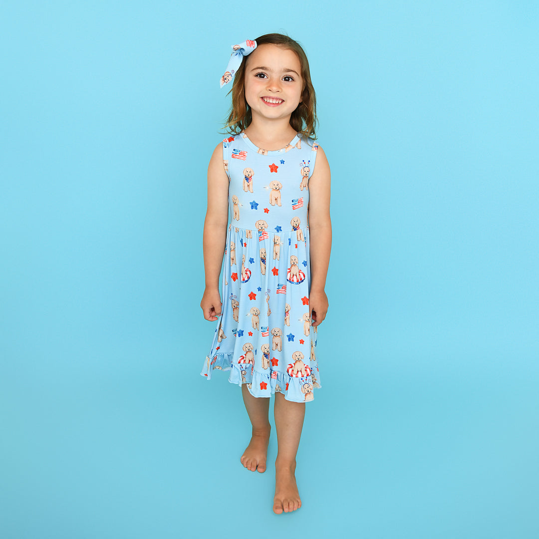 Bowie TANK TWIRL DRESS - Gigi and Max