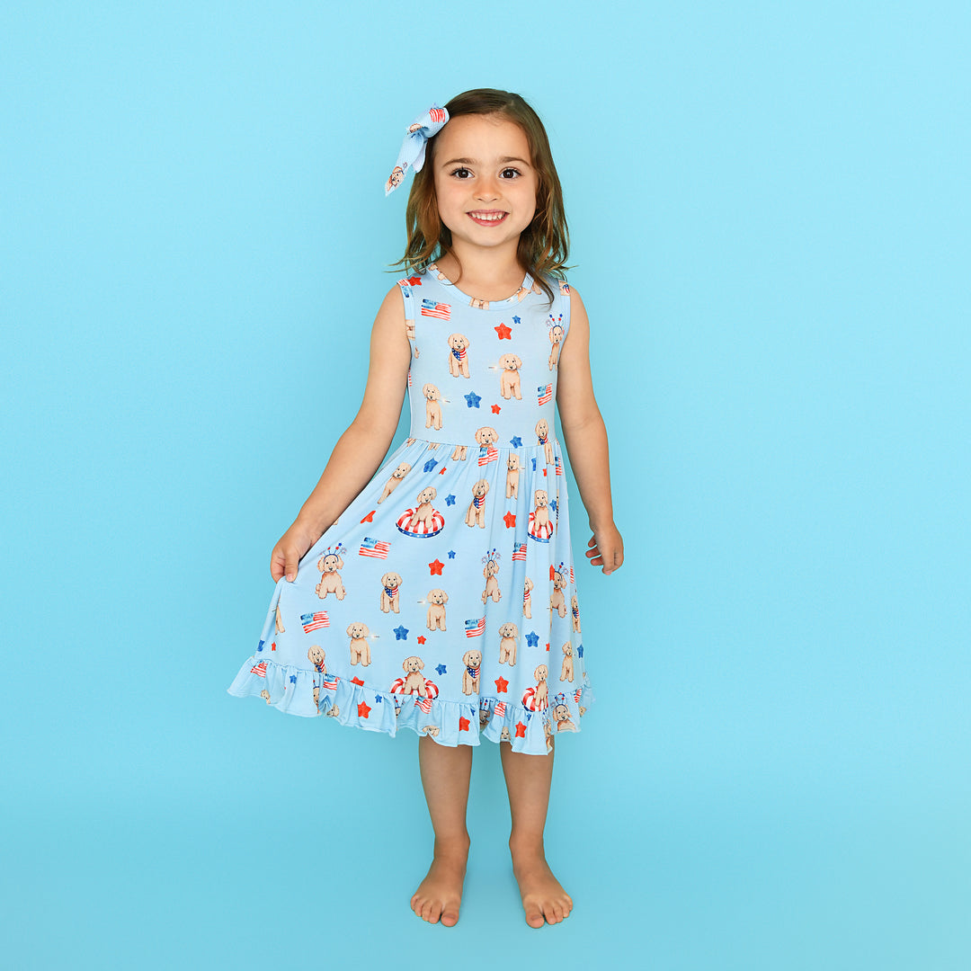 Bowie TANK TWIRL DRESS - Gigi and Max