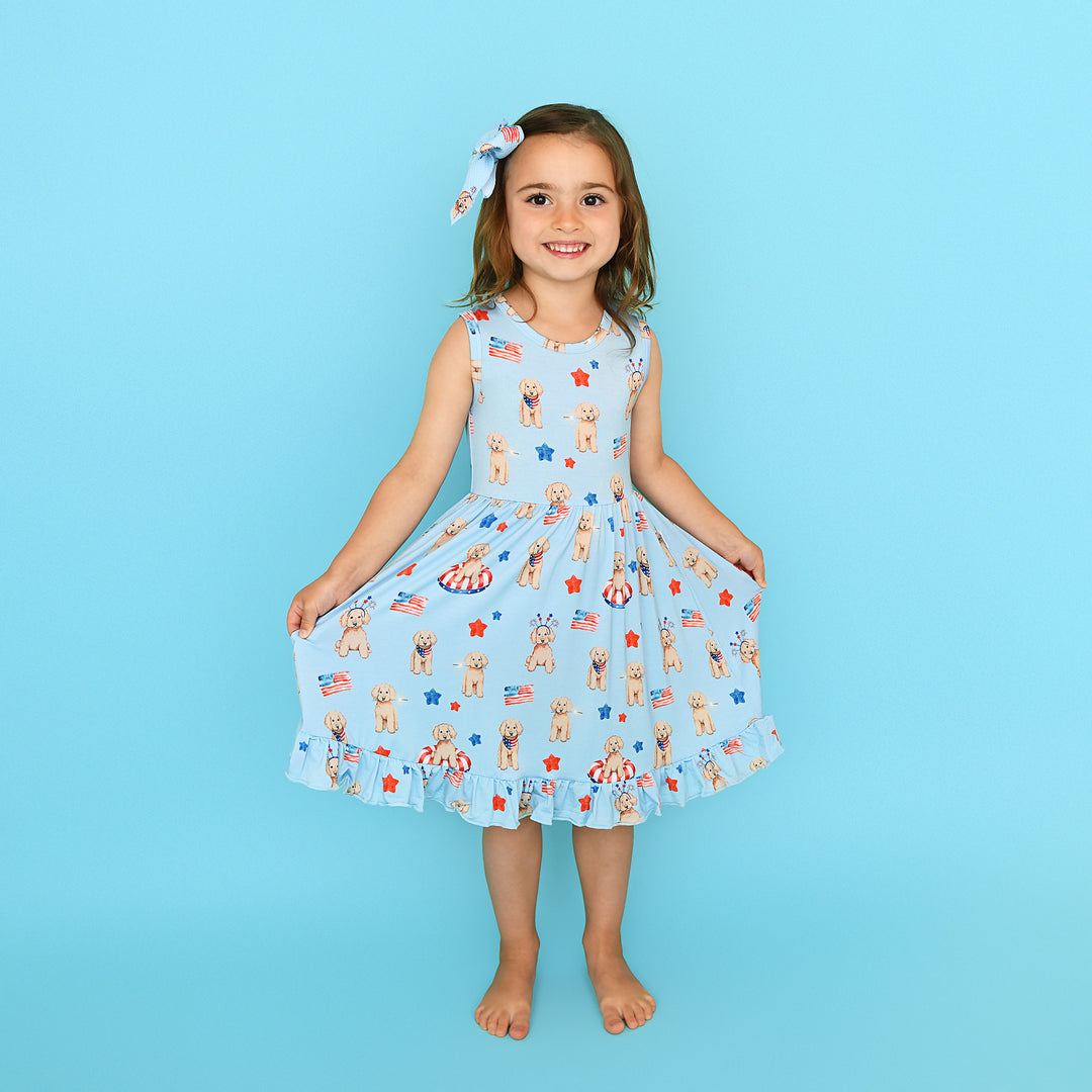 Bowie TANK TWIRL DRESS - Gigi and Max