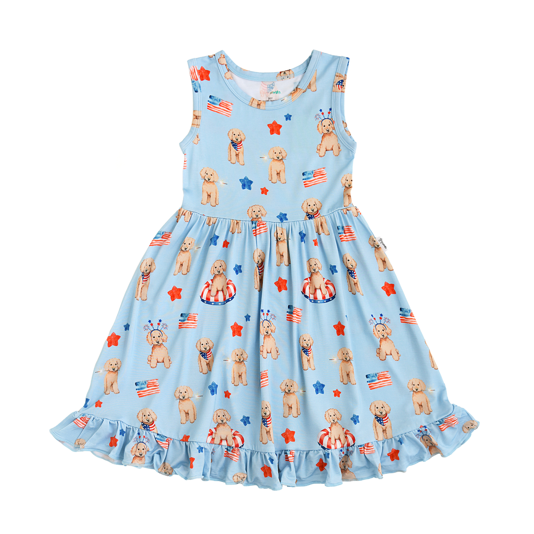 Bowie TANK TWIRL DRESS - Gigi and Max