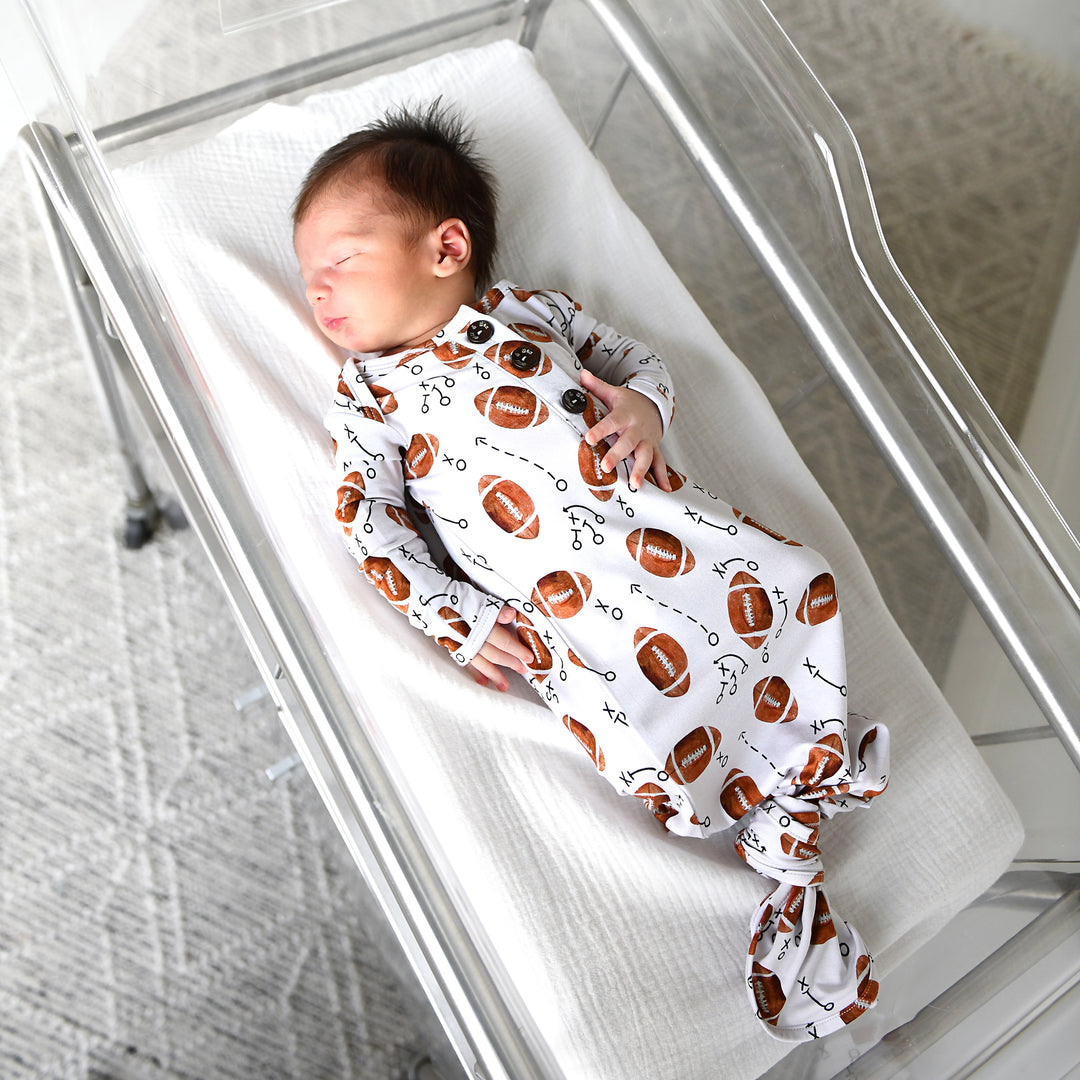 Brady Football GOWN - Gigi and Max