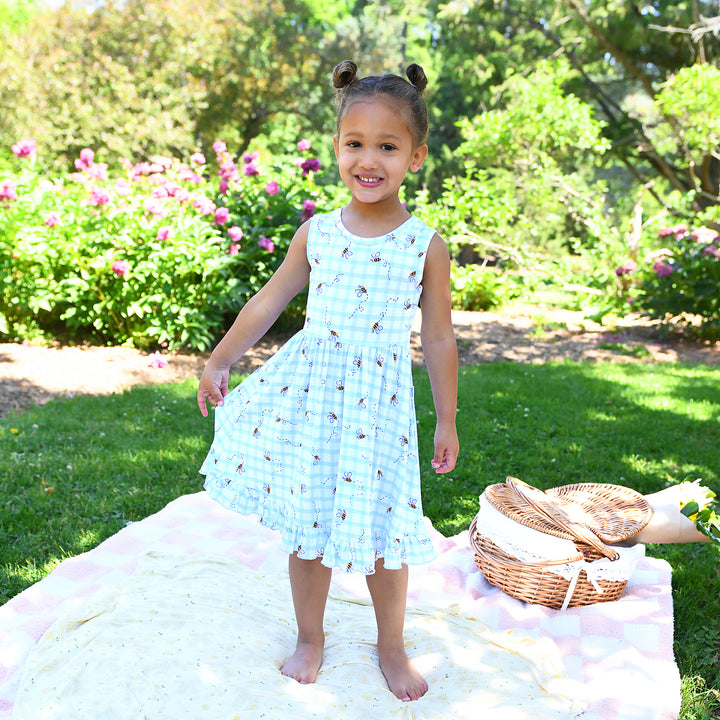 Buzz TANK TWIRL DRESS - Gigi and Max
