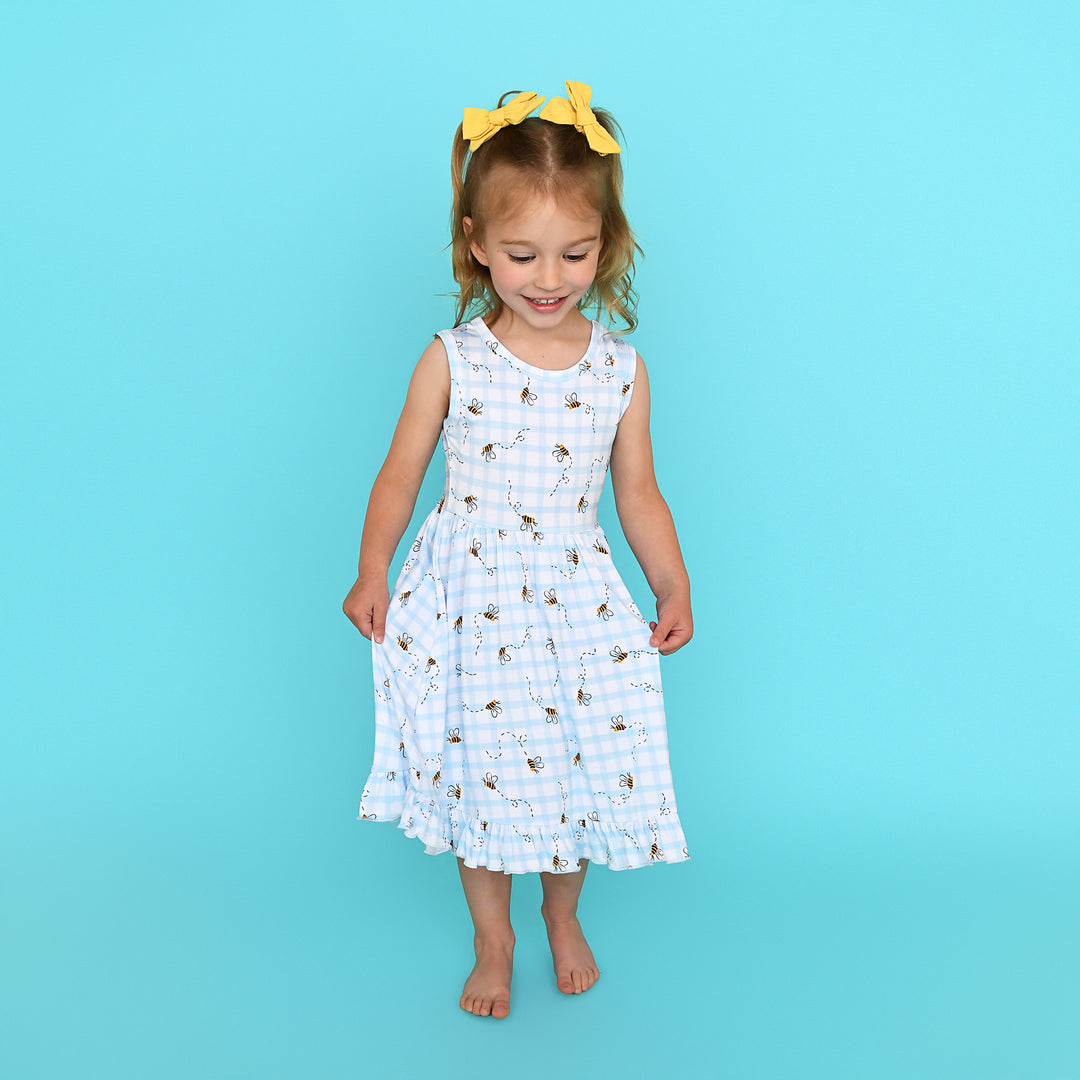 Buzz TANK TWIRL DRESS - Gigi and Max