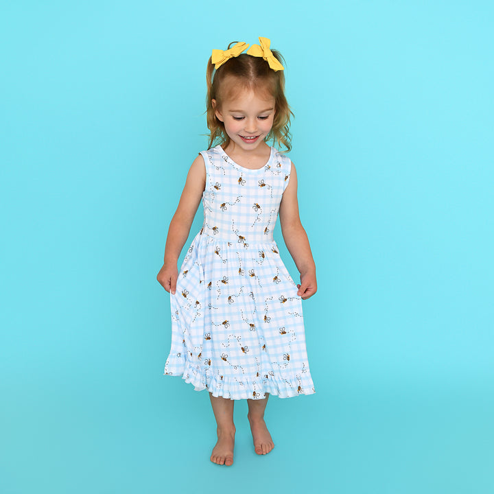 Buzz TANK TWIRL DRESS - Gigi and Max