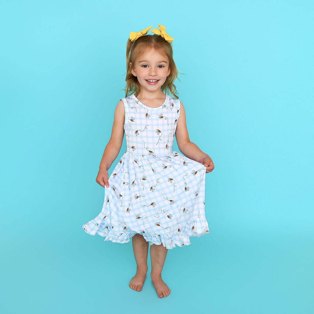 Buzz TANK TWIRL DRESS - Gigi and Max