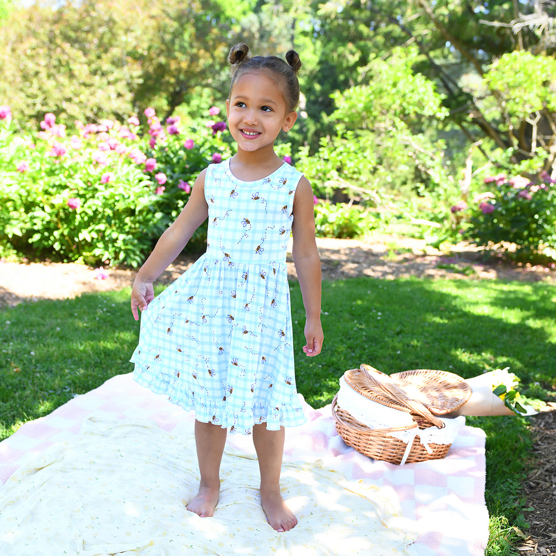 Buzz TANK TWIRL DRESS - Gigi and Max