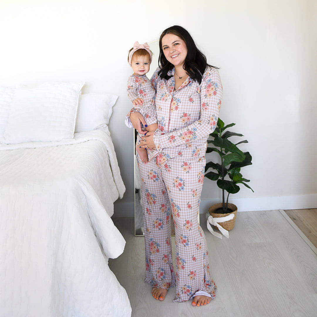 Callie WOMENS RUFFLE LOUNGE SET - Gigi and Max