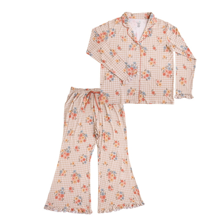 Callie WOMENS RUFFLE LOUNGE SET - Gigi and Max